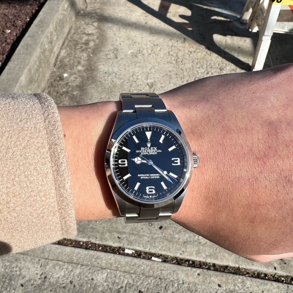 Rolex explorer 36mm 2020 new card